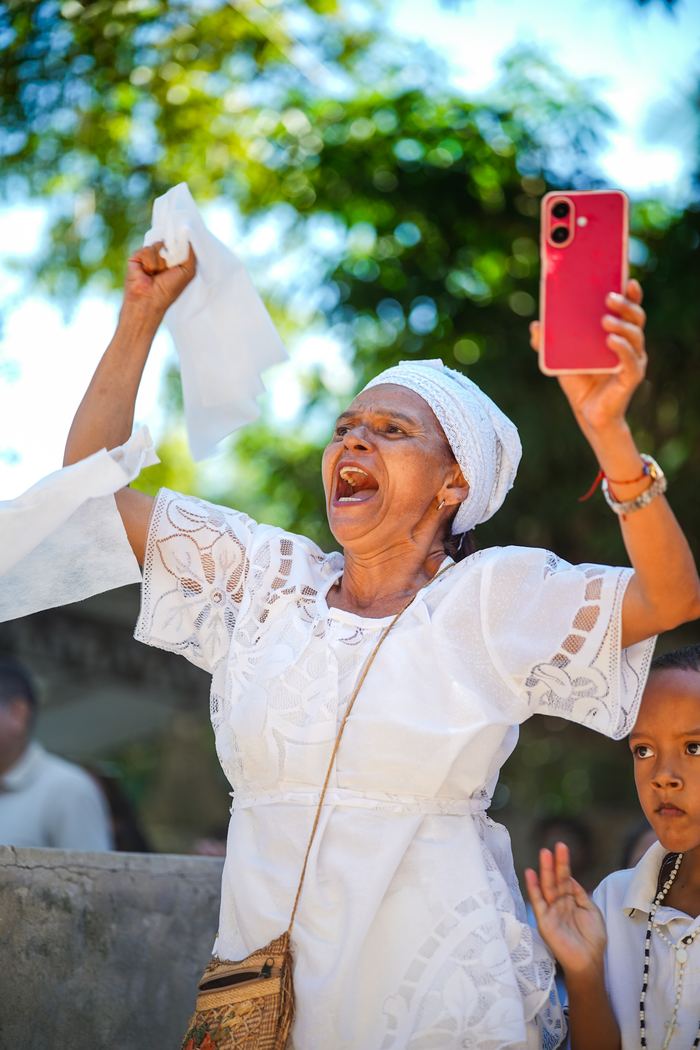 Mãe Ruthneia — registro de campanha